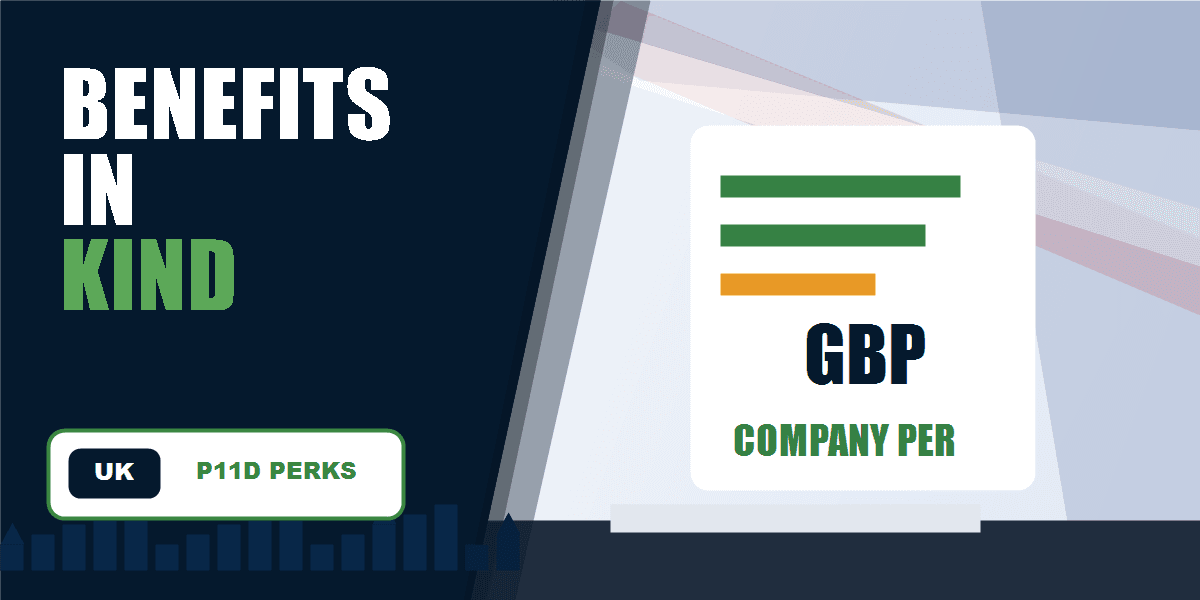 UK benefits in kind and company perks tax bill infographic