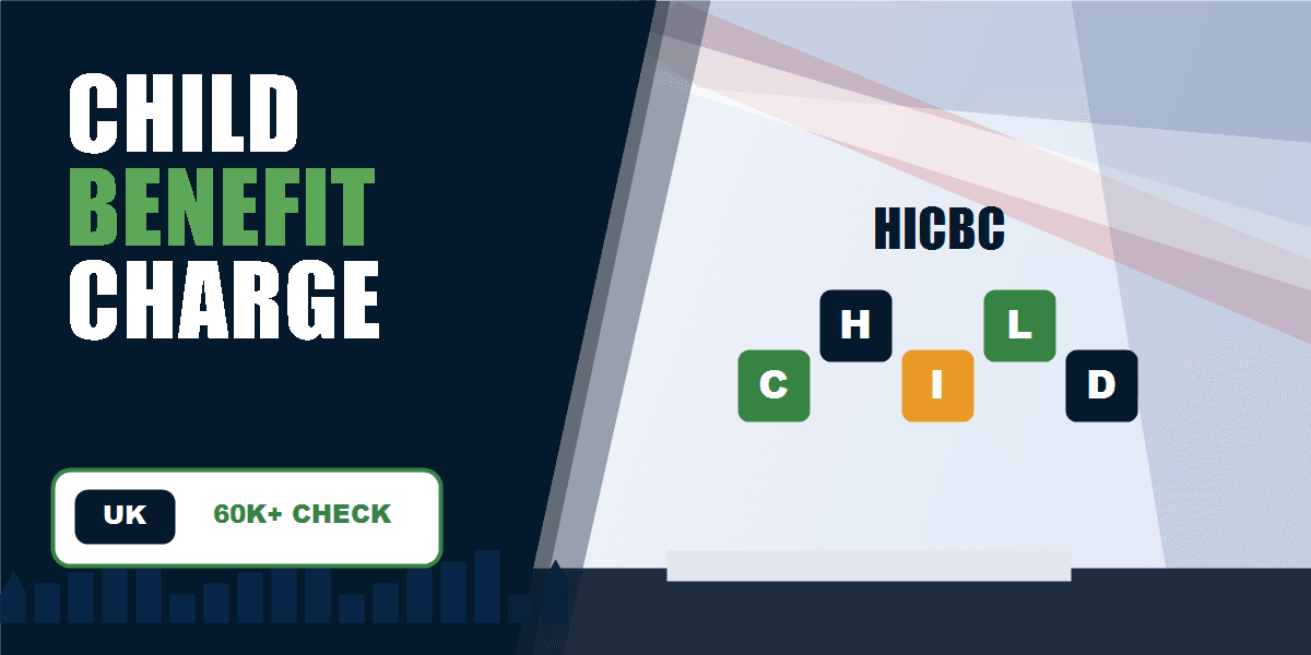 UK Child Benefit High Income Charge salary sacrifice infographic