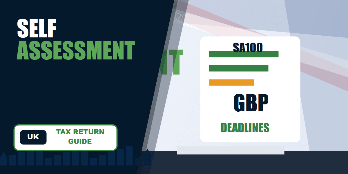 UK Self Assessment tax return deadline and PAYE income infographic